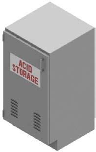 Acid Storage Cabinets Sample Part Numbering System OASB2918-100 1 1112233-4 5 1 = Overlay Acid Storage Base Cabinet 2 = Height 3 = Width 4 = # Doors 5 = Hinge Location Acid storage cabinets are lined