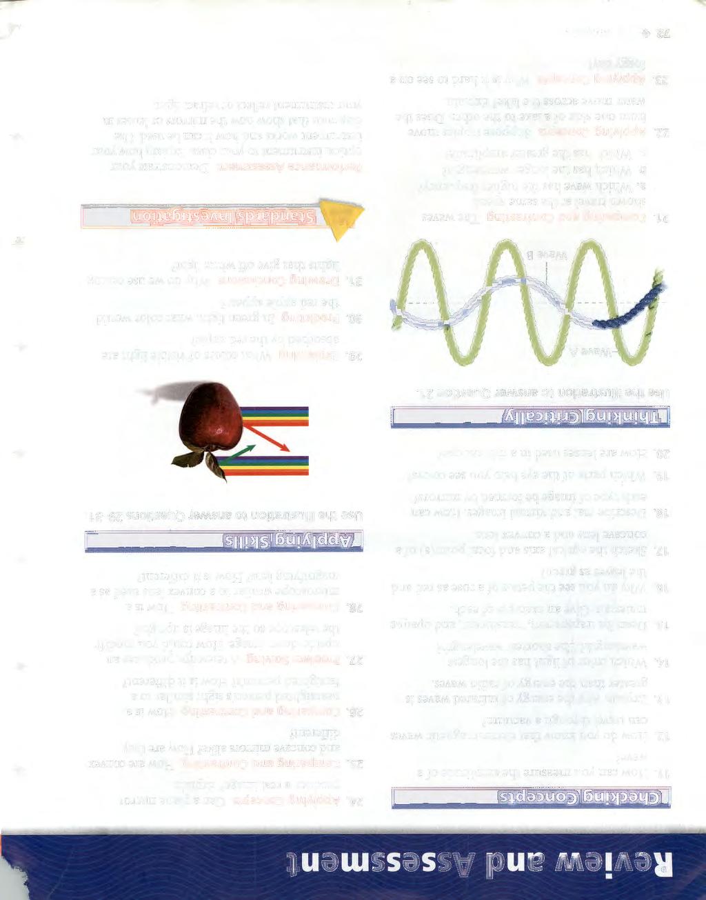 ----.. -----~~-~~---~~-----~------ Checking Concepts 11. How can you measure the amplitude of a wave? 12. How do you know that electromagnetic waves can travel through a vacuum? 13.