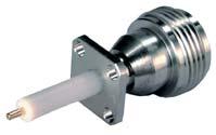 SMA flange size Receptacles, jacks (female) > panel mounted > extended dielectric HUBER+SUHNER type Item