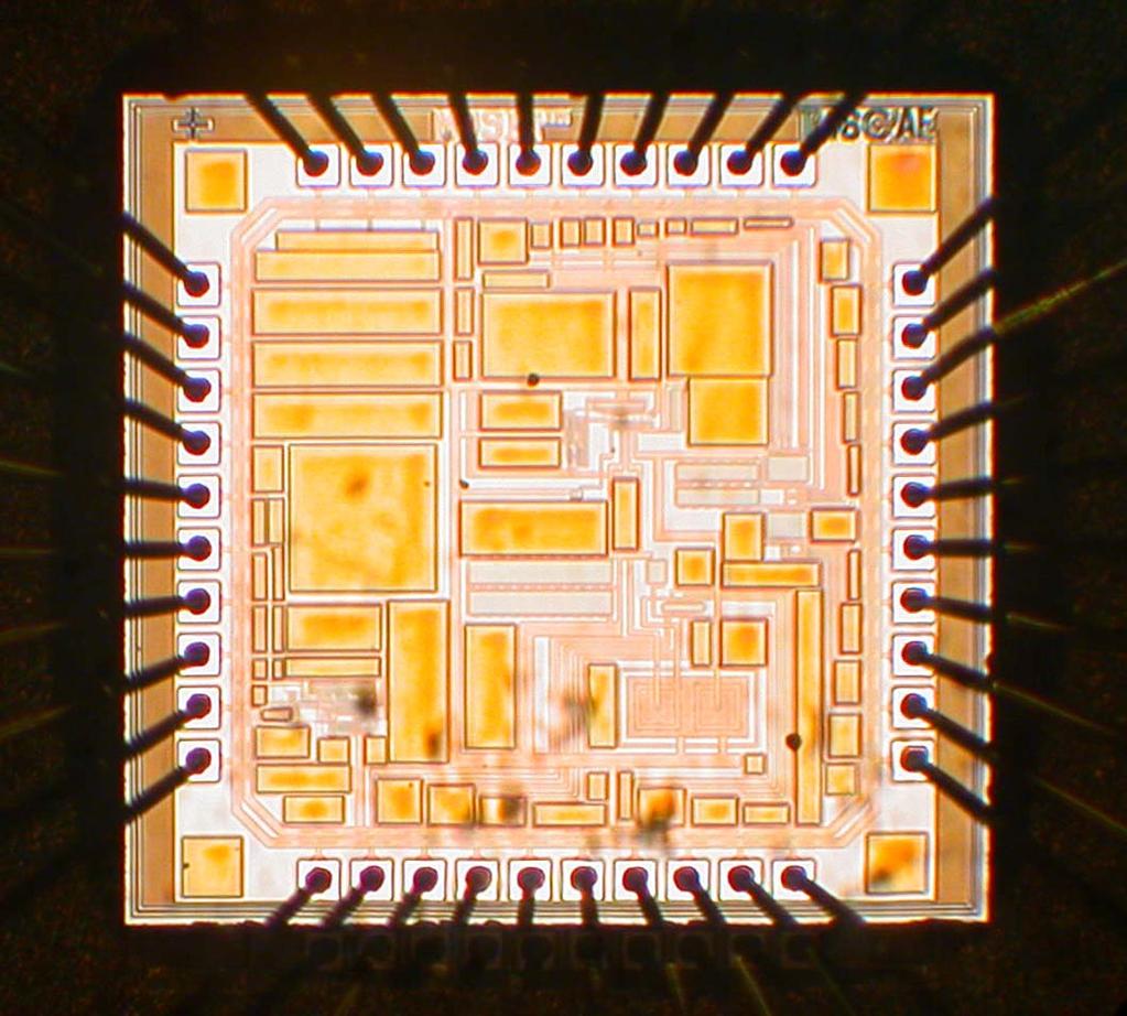 Chip picture Conclusions Both the designs opamp and the bandgap have been characterized and the measurement results are shown.