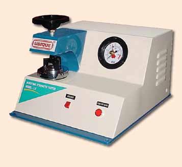 UBIQUE Bursting Strength Tester is easy to operate. It is scientifically calibrated for reliability. It is widely used by industries and institutions and stands out as a proven and reliable equipment.