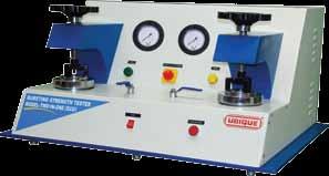 Two-in-One Models (Paper and s) For Accurate Testing of Paper (Material of Low Burst Value) as well as Paperboard and Corrugated Board (Material of High Burst Value) I Two-in-One Dual Pressure Gauge