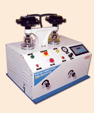 III Two-in-One Fully Automatic Micro Processor-based Digital Model Paper Tester and Same as Two-in-One Model (UBS 7-35DG or UBS 10-35DG) Additional Single push button operation Pneumatic Clamping