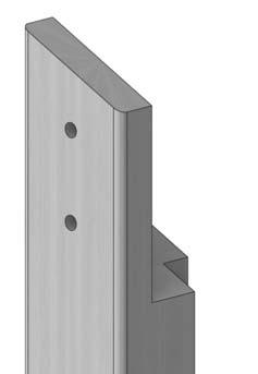 These should be 25-30mm apart and the first hole should be a similar distance from the very top edge (see right) Assemble the gable glazing bars with the rear cill flat on the ground as you did with