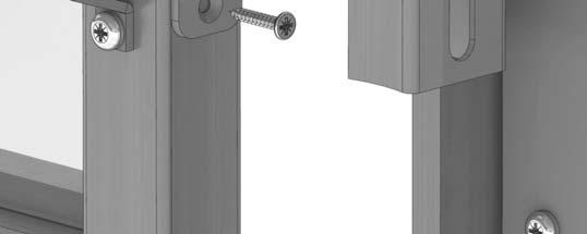 frame sides (diagram 39). Secure these with four 40mm screws per side.
