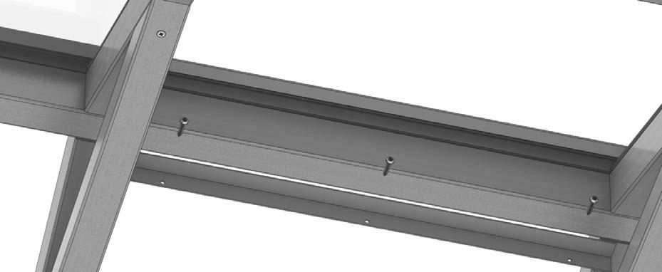 Roof Vent Installation (Aluminium capping option only) If you have chosen the aluminium moss capping you will have been supplied roof vent filler strips (EV0322) EV0322M Ridge