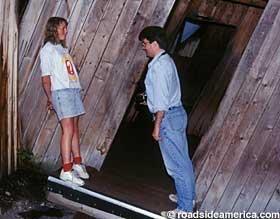 The Mystery Spot is a tourist attraction located