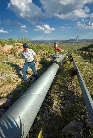 Lebolelo pipeline, takes