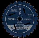 CONTRACTOR SERIES BLADES FOR THE PROFESSIONAL CONTRACTOR BLUE COAT SURFACE TREATMENT is heat resistant and provides a non-stick, easy to