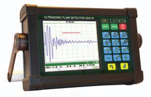 production, pipe industry, rail transportation etc. FLAW DETECTOR ADVANTAGES For carrying out the testing of different parts, an individual approach is required for solving each separate task.