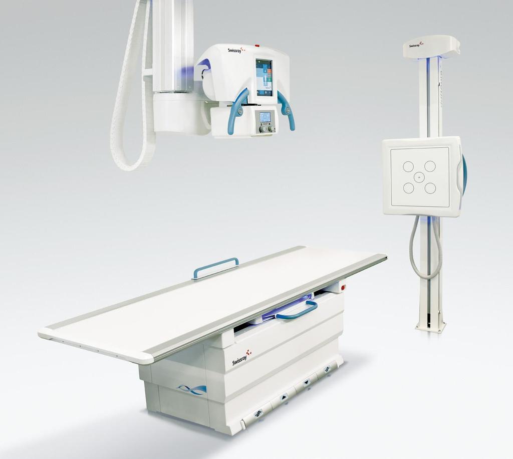 from RIS/HIS The ddraura series is available in different configurations fully automated, semi-automated or manual with floor mounted tube stand U-arm system with multiple or single detectors.