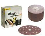 ABRANET HEAVY DUTY - HD Series NET Abrasives Developed for the toughest and most demanding sanding applications Coarse grit range makes this ideal for aggressive stock removal Features exceptional