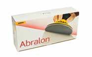Abralon method Gray Attachment Available Grits 3, 5, 6 180, 360, 500, 1000, 2000, 3000, 4000 9, 12 180, 360, 500, 1000, 2000 Common applications for Abralon Pre-polishing clearcoats