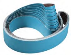 Abrsive belts Abrsive cloth Non-woven brsive 43542-43546 Robust fbric, synthetic resin bonding. Endless Abrsive Belts Corundum Perfect for grinding metl under norml lod.