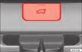 Butonul este încă funcțional când contactul este luat. Deschiderea hayonului de la buton Descuiați automobilul sau deschideți o ușă.