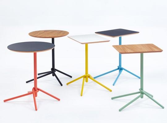 Landscapes of multi purpose seating are becoming more common in the workplace, education and hospitality environments and Knot table is the perfect partner to mediate between these different products.
