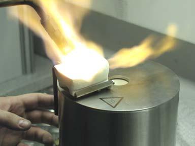 The type and power of the torch used is crucial for the quality of the casting result see annex II: hints for proper melting.