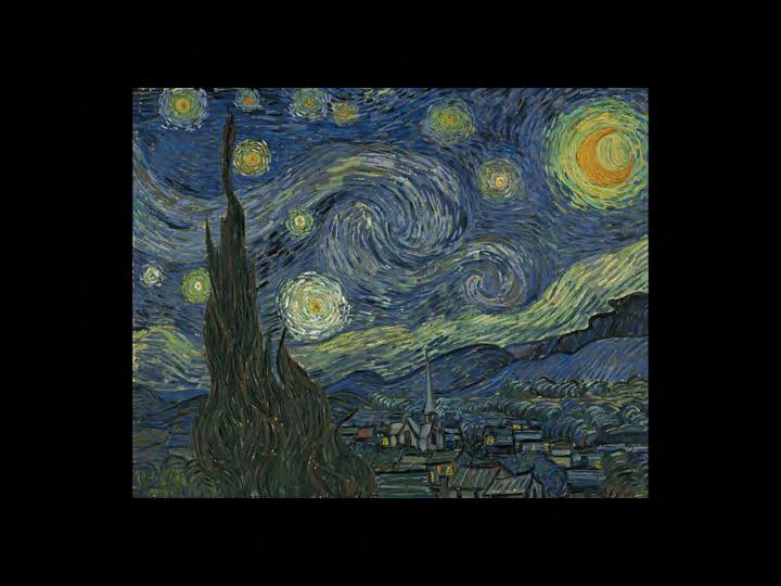 Vincent van Gogh. The Starry Night. 1889. Oil on canvas. 29 36-1/4 in.