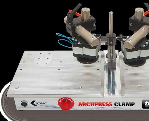 Archpress Clamp JOINTING SYSTEMS The new way to joint arch window sections easily, quickly and precisely.