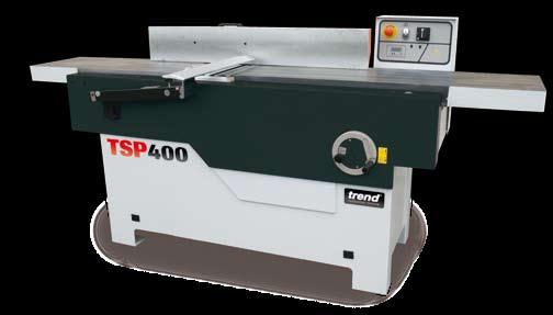 Surface Planer Robust construction suitable for the modern joinery shop with cast iron tables provide