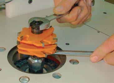 spacers should be placed between the cutter sets.