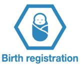 children under 5 will be registered. EVERYONE in the country will have their births registered.