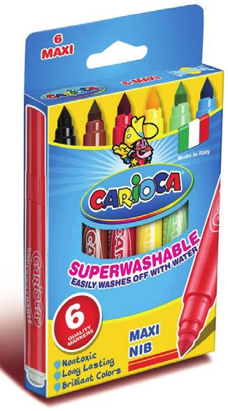 COLORING Young Artists / Early Start-Suitable for 2+ years SUPERWASHABLE Markers Non-toxic ink.