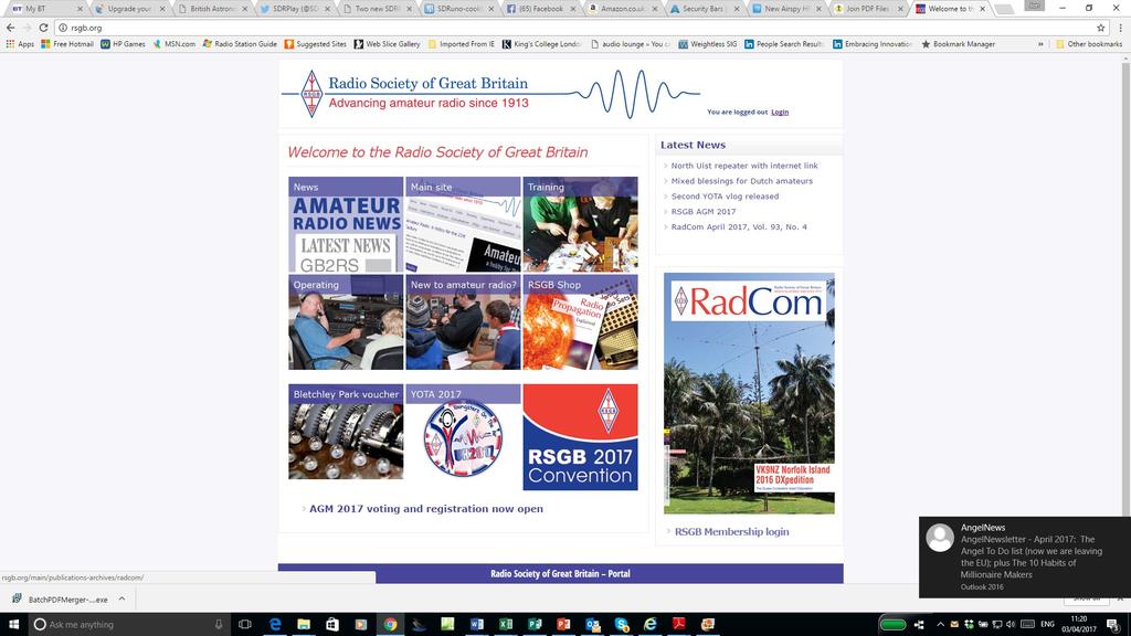 This Review is reproduced with kind permission of the RSGB It appeared in the April 2017 edition of RadCom RadCom
