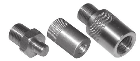 Thread adapters & couplings Page 19 of 19 For use between gauges, load cells, test stands grips, and attachments. Suitable for tension and compression applications.