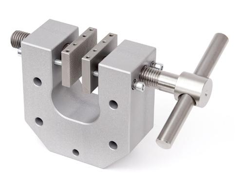 3] Includes a 5/16-18M to #10-32F adapter and #10-32 M/M stud with jam nuts Vise grip, standard General purpose vise, for a wide range of tension and