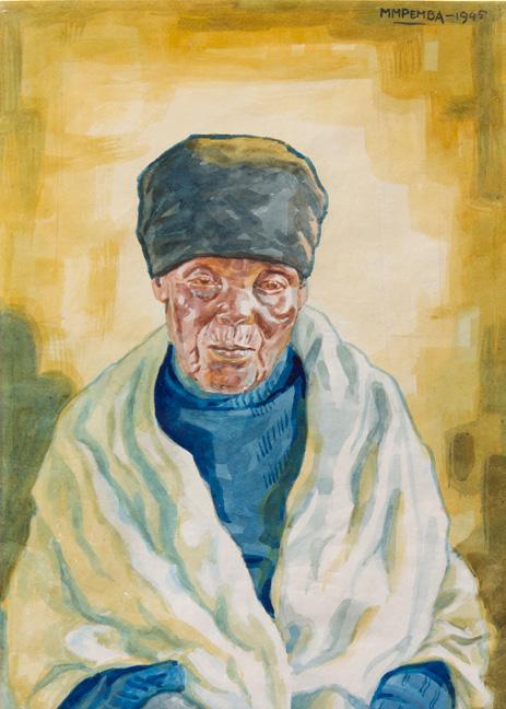 George Pemba (1912-2001) Old Xhosa woman 1945