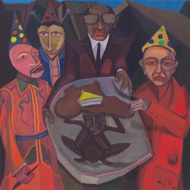 Richard Mudariki (b 1985) The last piece left 2013