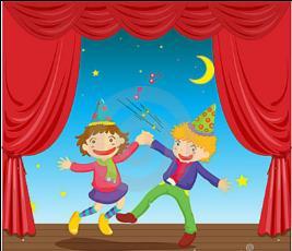 Enrichment STAR Week 4 July 31 to August 4 8:30 AM to 12:30 PM Tuition $152 full morning one-week class Itty Bitty Acting, for entering grades K, 1, 2 Play improvisation games,