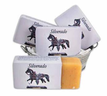 The Trail of Painted Ponies soaps are moisturizing and irresistible.