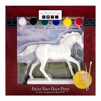 Paint Your Own Pony Artist s Sets Every retailer from coast to coast should join