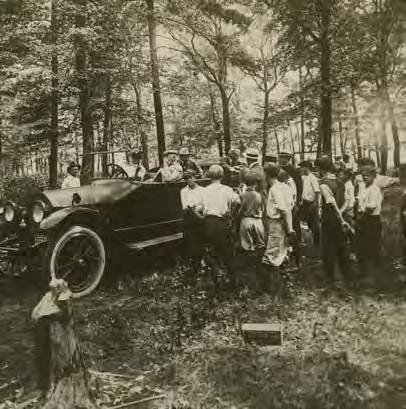 John Burroughs with the Edisons, Fords, Firestones and Clara Barrus During a Vagabonds Camping Trip, 1920 6 Henry Ford, Thomas Edison, Harvey Firestone and John Burroughs made yearly camping trips