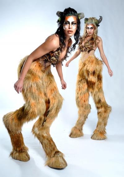 Fauns Our rustic goddesses bring the ancient pagan half-goat, half human creatures to life with stunning and eye-catching