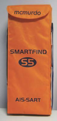Compact, easy to operate and deploy, the Smartfind S5 AIS SART is a portable device packed inside a quick release carry off bag for quick evacuation.