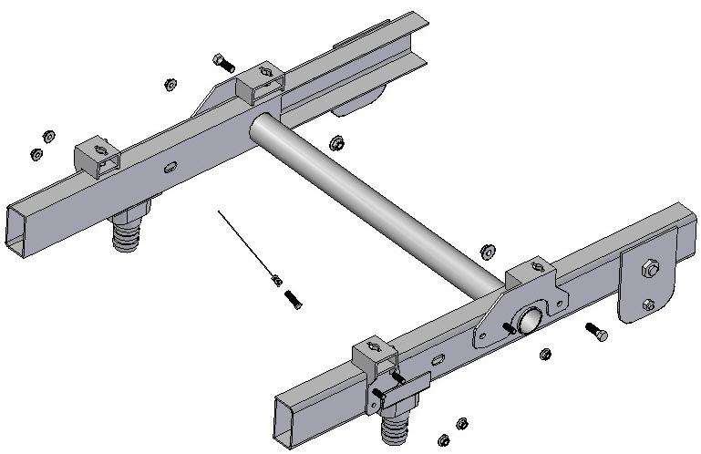 Mounting Bracket Installation Part 1: Bracket Placement & Bed Hole Locations (cont.) 4.