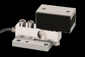 Weighing module Integrated lift-off protection offers security. It prevents the top part of the weighing module from coming loose from the bottom part in the case of a tipping load.