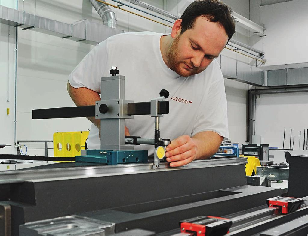 AN OVERVIEW OF SCHNEEBERGER MINERALGUSSTECHNIK The finished product, right on the assembly line. How we help to give our customers a competitive advantage.