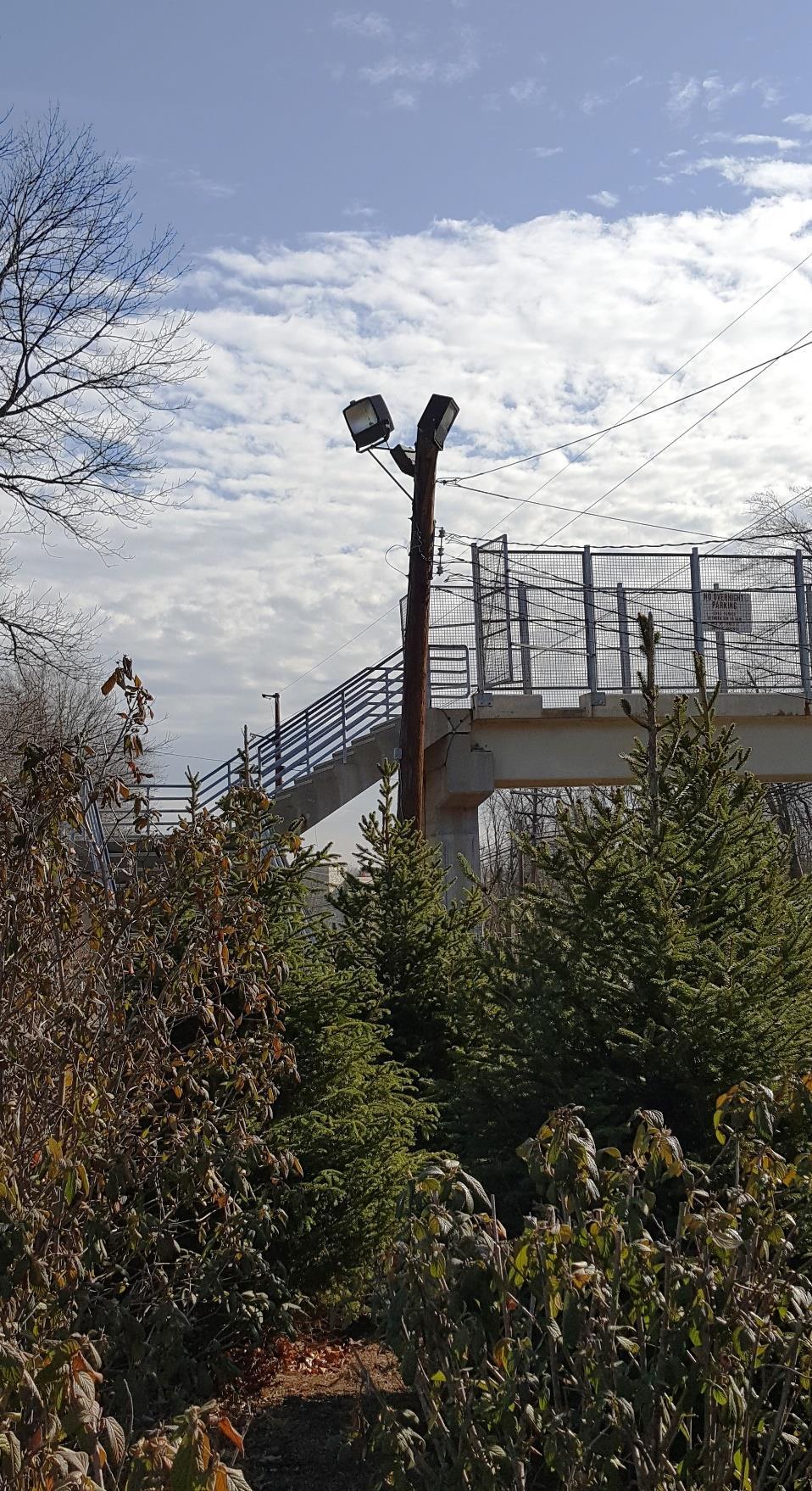 Site photo, typical SEPTA NHSL station