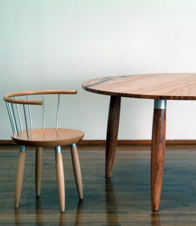 Circle Dining Table & Chair Circle Dining