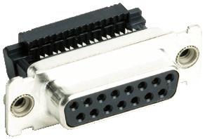 D* connectors are available for high performance uses according to DIN 41652.