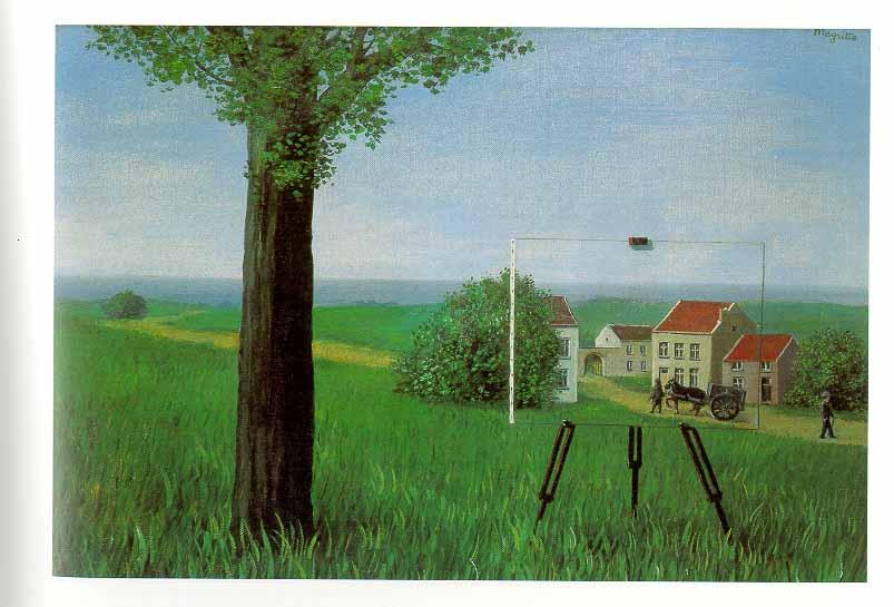 Magritte, The Fair Captive