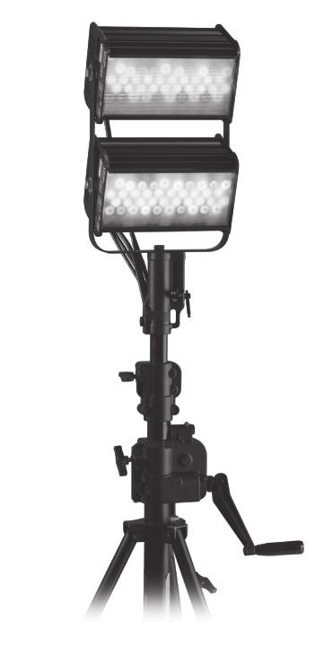 GENERAL INFORMATION The Selador Series Pearl fixture uses the power of white LEDs to provide a highly efficient tool for video and event production.