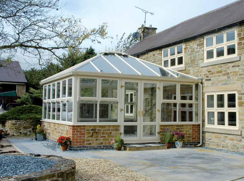 THE BETTER CHOICE EUROCELL CONSERVATORY ROOF SYSTEM From classical to contemporary, you can create desirable living spaces for your customers with the Eurocell conservatory roof system Impress