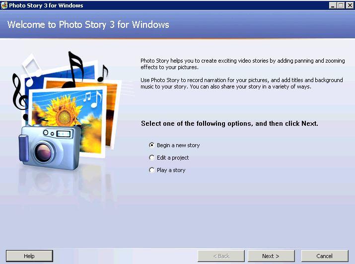 editable, self-contained.wmv video file. The.wmv file is what users will click on to view your story, but you need to keep the.
