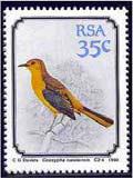 issued with South African birds.
