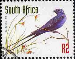 Oudtshoorn poses proudly on one of the stamps.